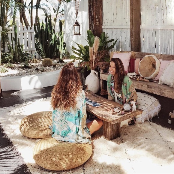 Mini MeadowLands Boho Short Kimono Cardigan Throw - Picture 4 of 7